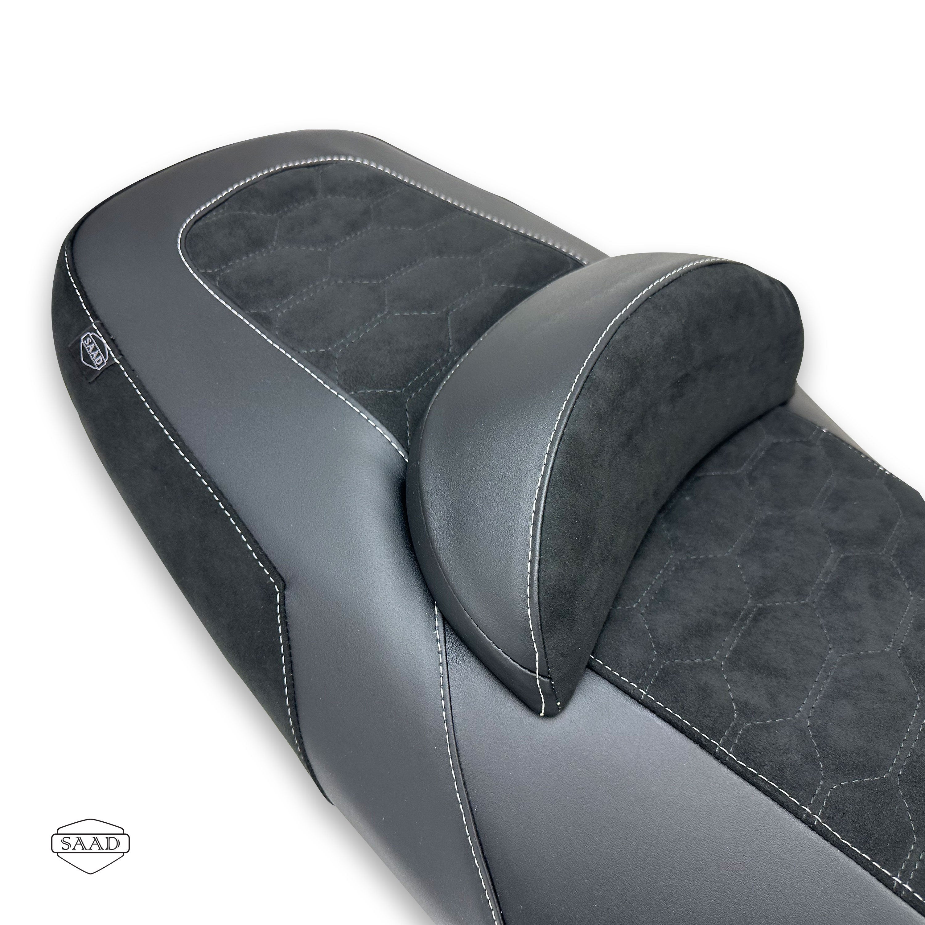 Yamaha T-Max 500-530 2014 Suede Seat Cover by SAAD Covers - Photo 9