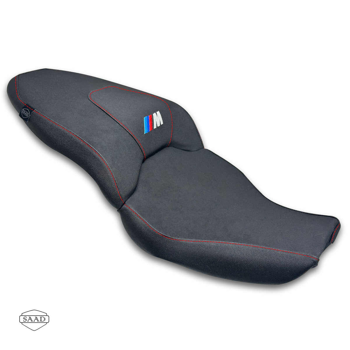 BMW M1000 XR (2024+) Seat Cover by SAAD Covers - Black-Red
