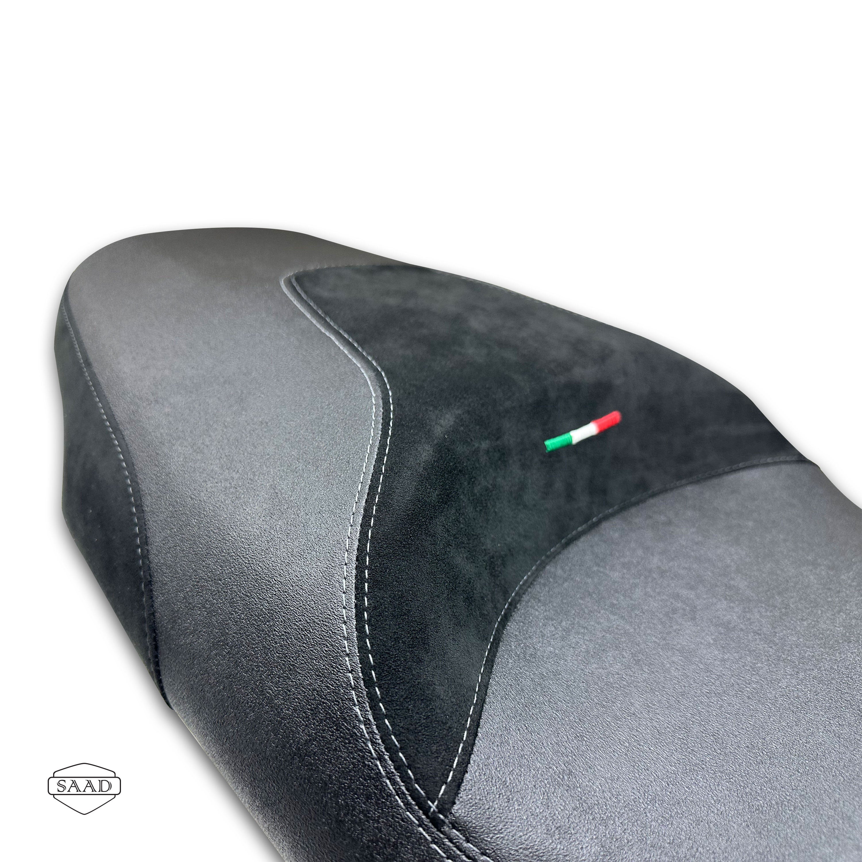 Seat Cover Piaggio Beverly 300 Led My 10 Suede 2015 Seat Cover by SAAD Covers - Photo 2