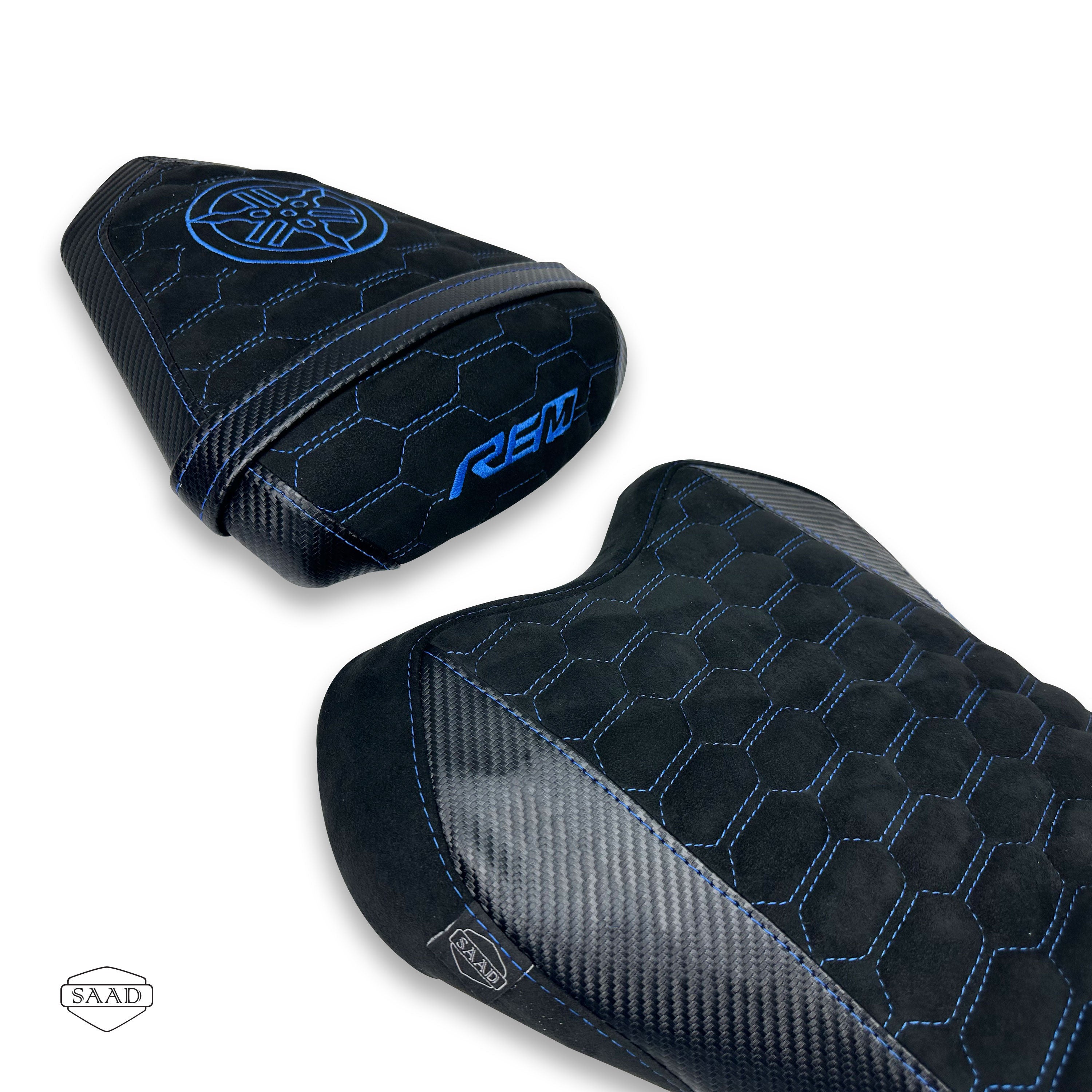 Yamaha YZF R6 2006-2007 Suede Seat Cover by SAAD Covers - Photo 2