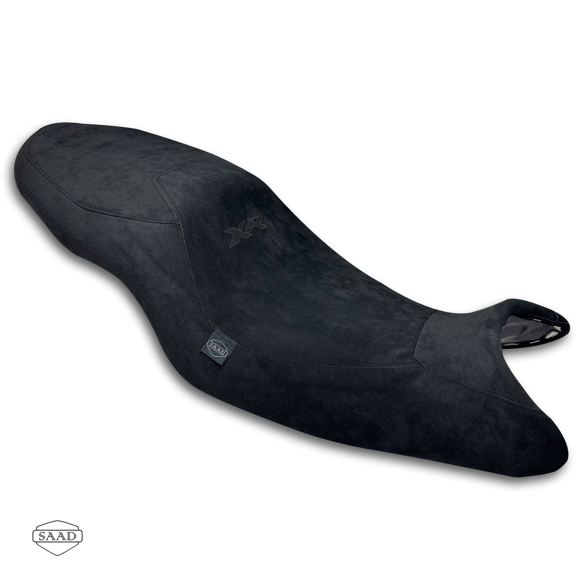 BMW F900 XR (2019-2026) Suede Seat Cover by SAAD Covers - Black