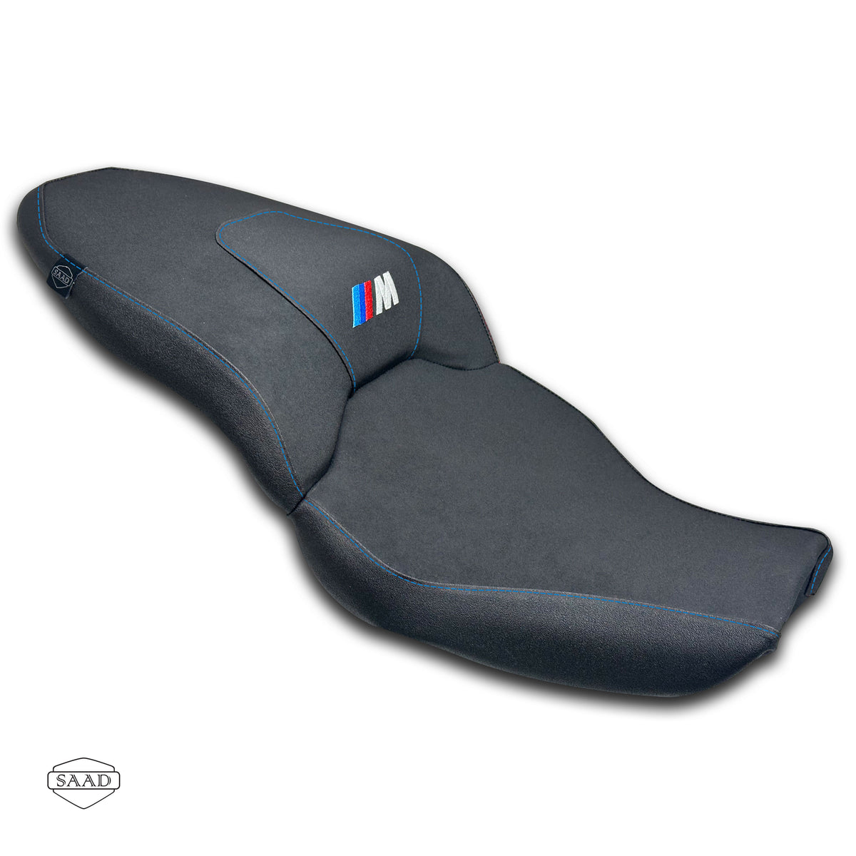 BMW M1000 XR (2024+) Seat Cover by SAAD Covers - Black-Blue