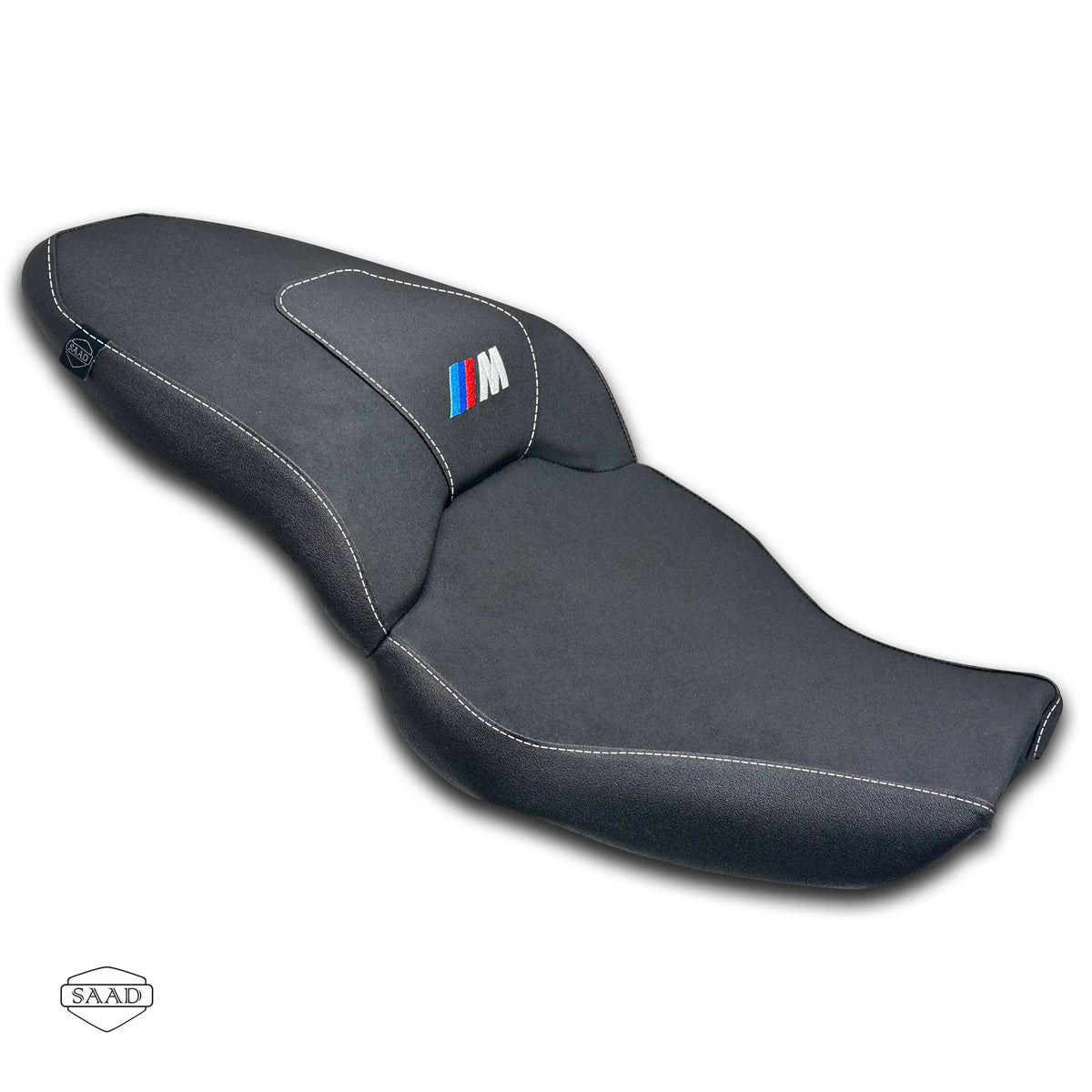 BMW M1000 XR (2024+) Seat Cover by SAAD Covers - Black-White
