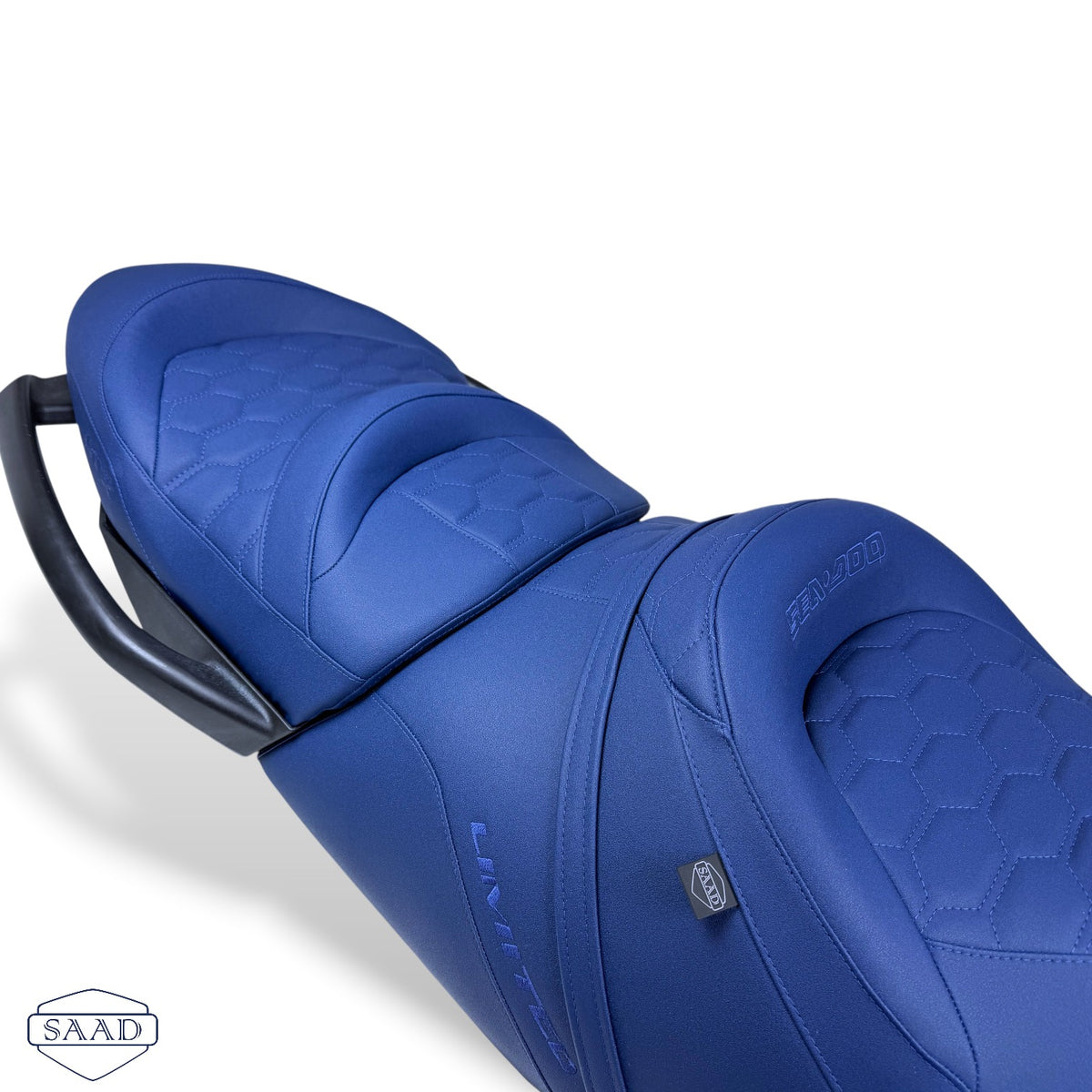 Sea-Doo GTX 300 (2024) Diamond Seat Cover by SAAD Covers - Blue, fitted