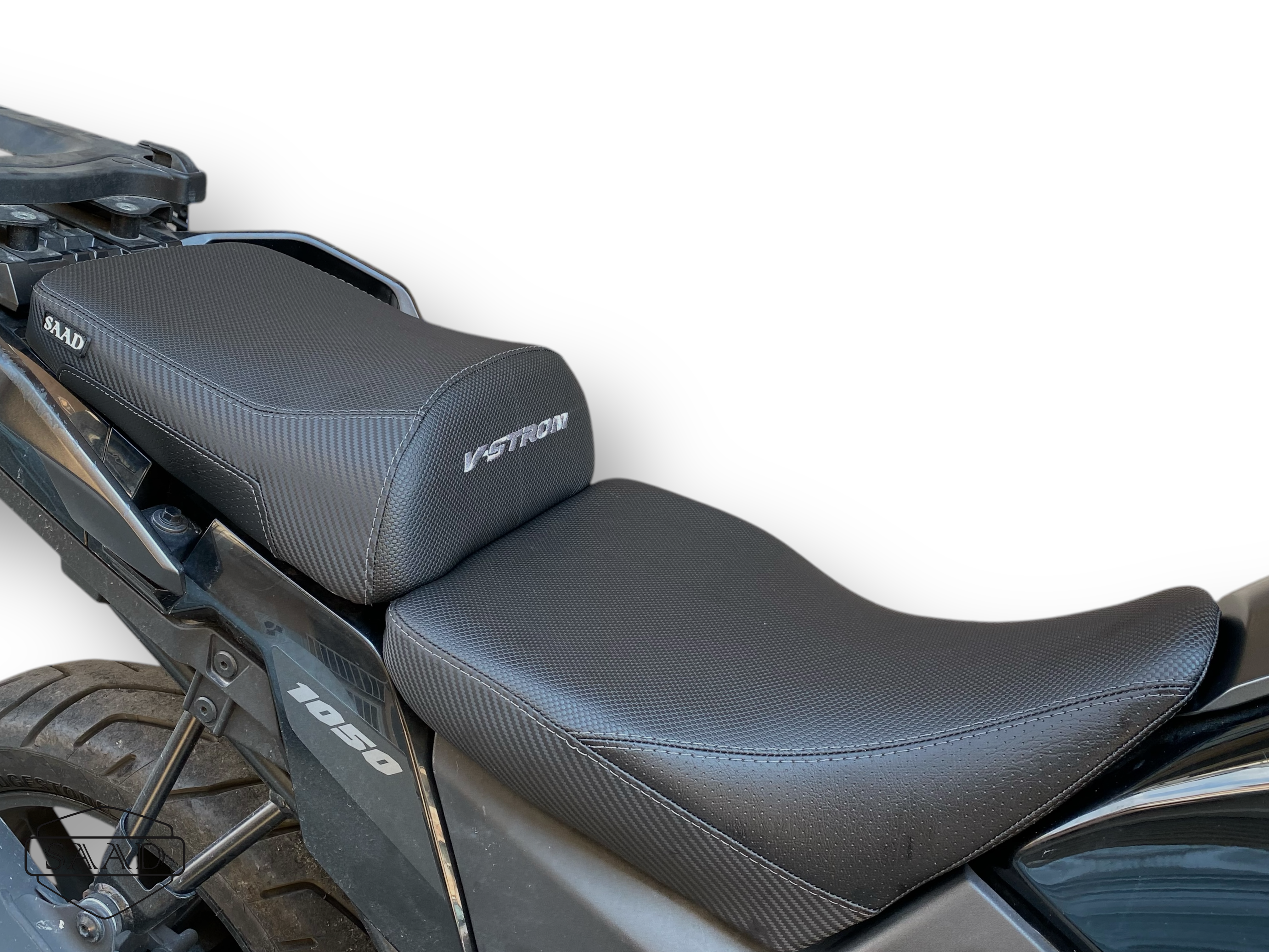 Suzuki V-strom 1050 De Comfort Seat by SAAD Covers